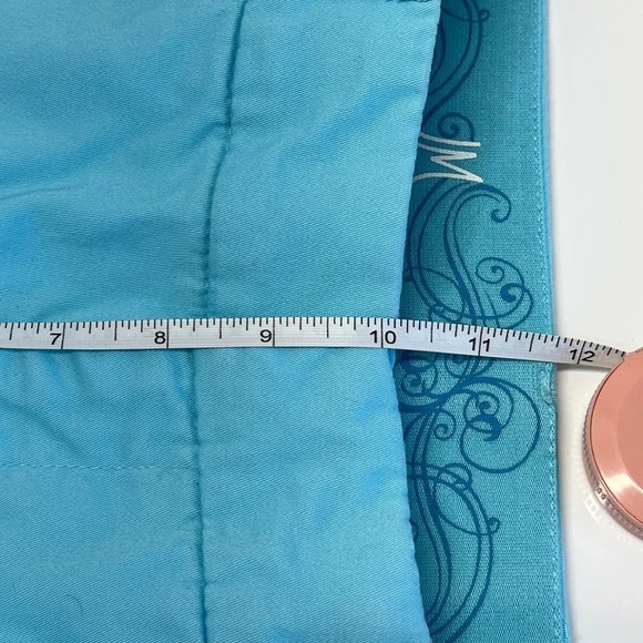 JM Collections Womens Size 14 Light Blue Straight Jeans FLAW - Picture 9 of 11